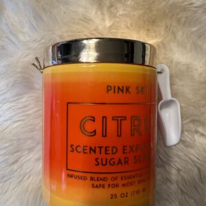Pink Sky Citrus - Scented Exfoliating Sugar Scrub